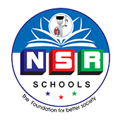 A captivating image showcasing the natural beauty of Warangal at sunset, with NSR International School in the foreground.